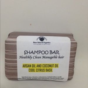 Shampoo Bar with Argan and Coconut Oil Citus Basil